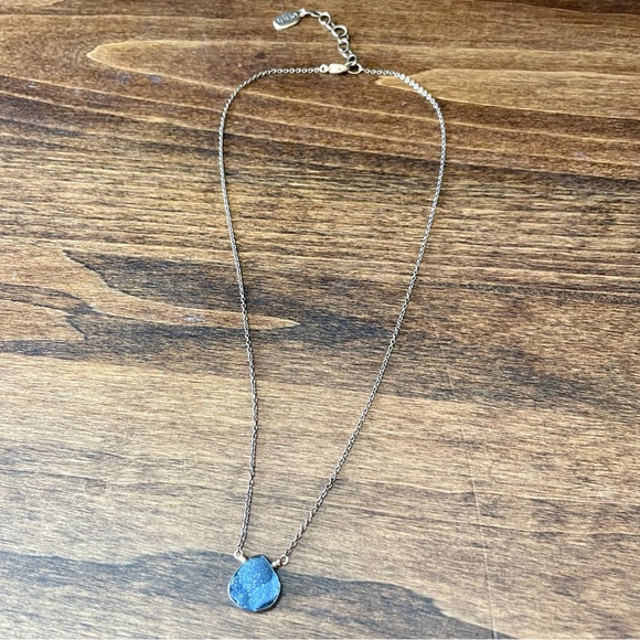 RARE Julio Designs Handmade Druzy Necklace | Layering Necklace | Gold - Picture 10 of 10